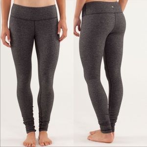 Lululemon Wunder Under Herringbone Black 8
